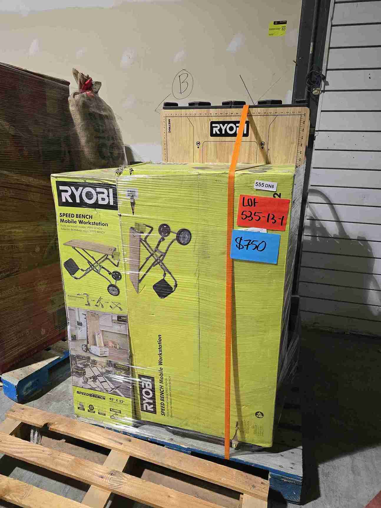 RYOBI SPEED BENCH MOBILE WORKSTATIONS - LOT-535-13-1