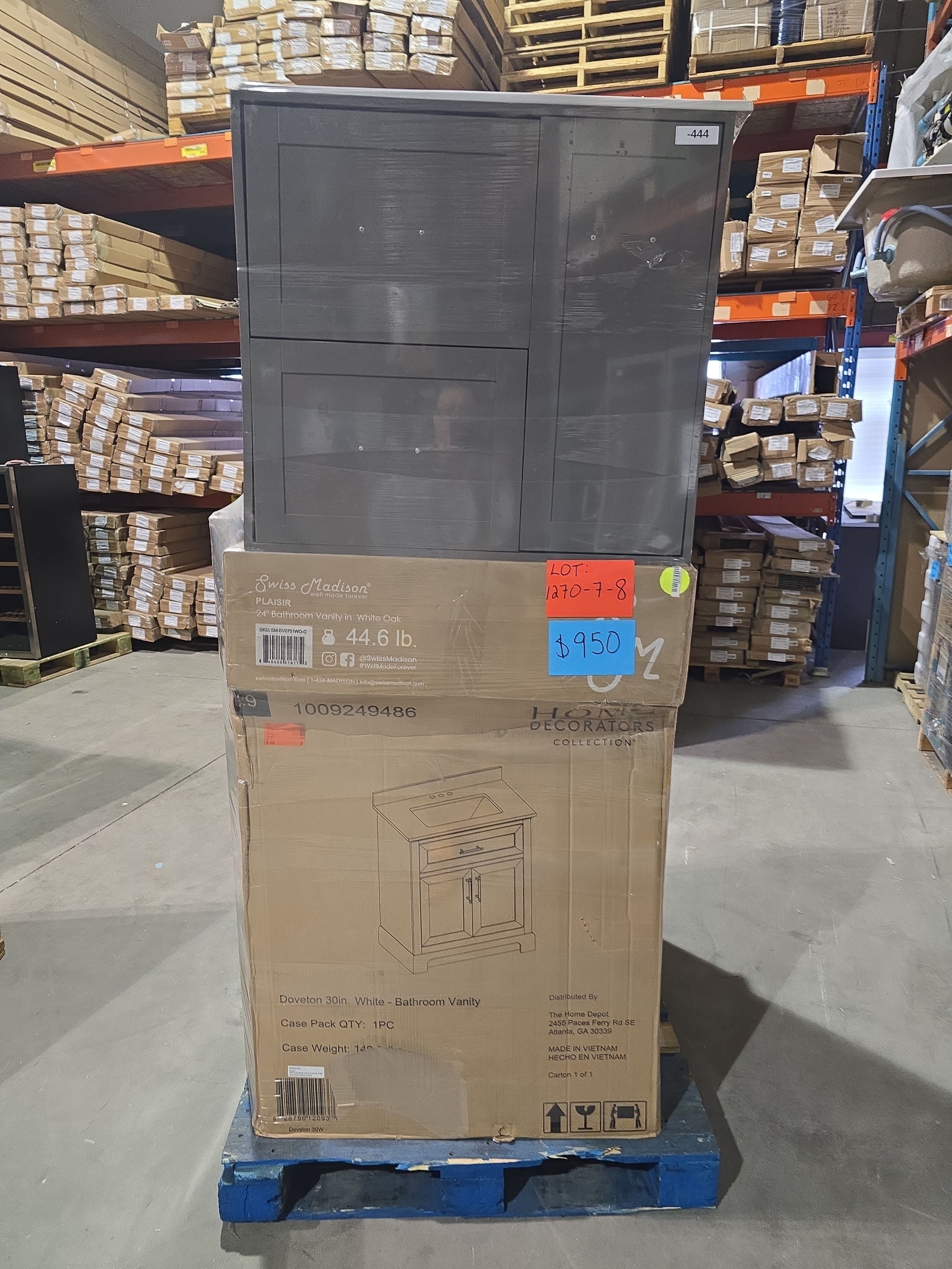 BATHROOM HOME IMPROVEMENT - LOT-1270-7-8