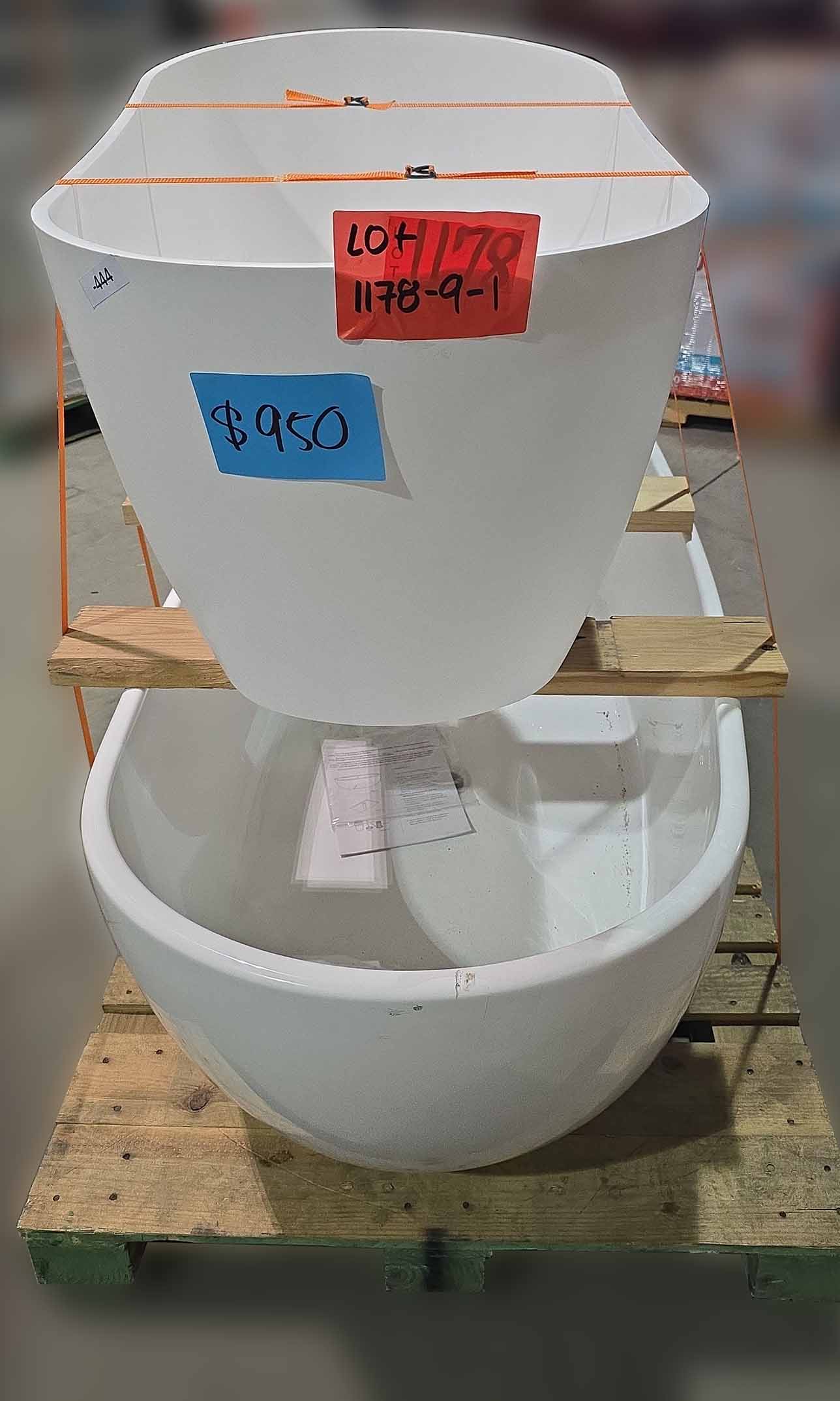BATHTUBS FREESTANDING - LOT-1178-9-1