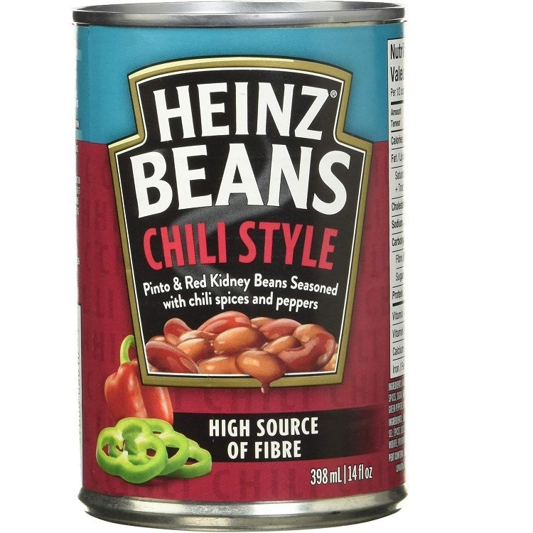 408 HEINZ CHILI STYLE BEANS 398ML - lot-001-200x17