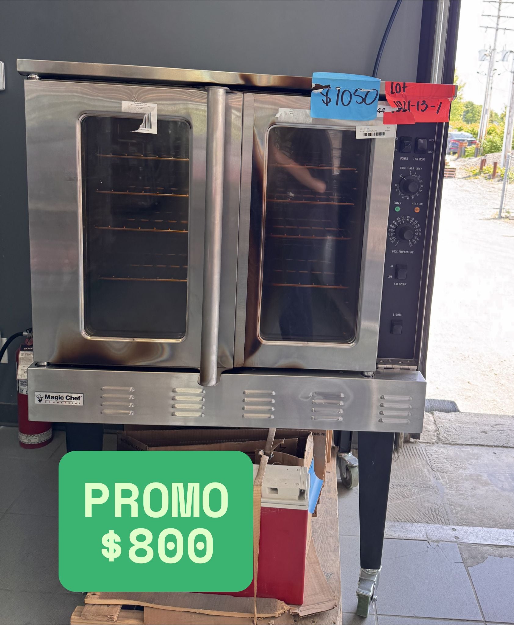 APPLIANCES MAGIC CHEF CONVECTION OVEN - LOT-1021-13-1