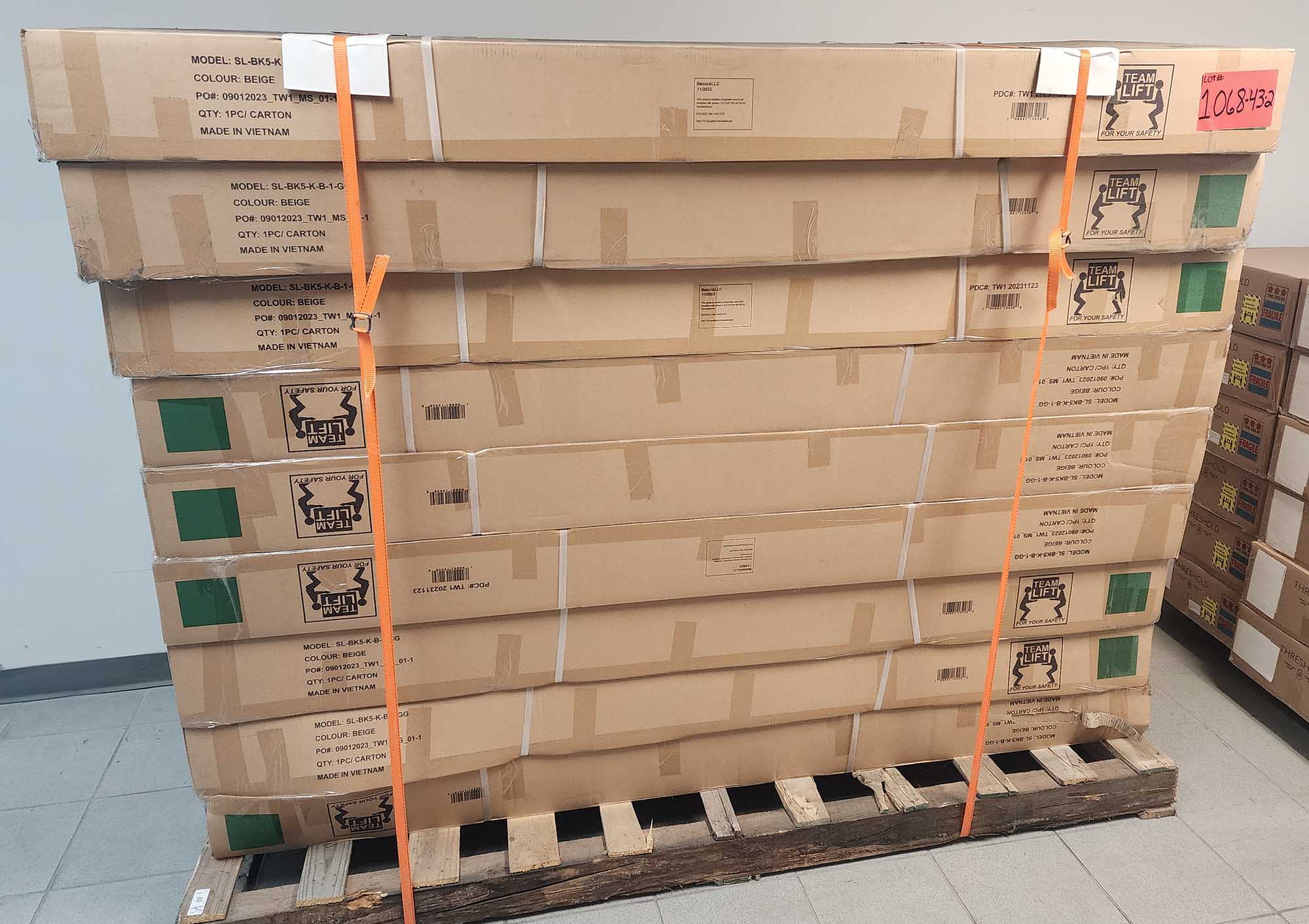 FURNITURE PLATFORM BEDS - LOT-1068-43-2