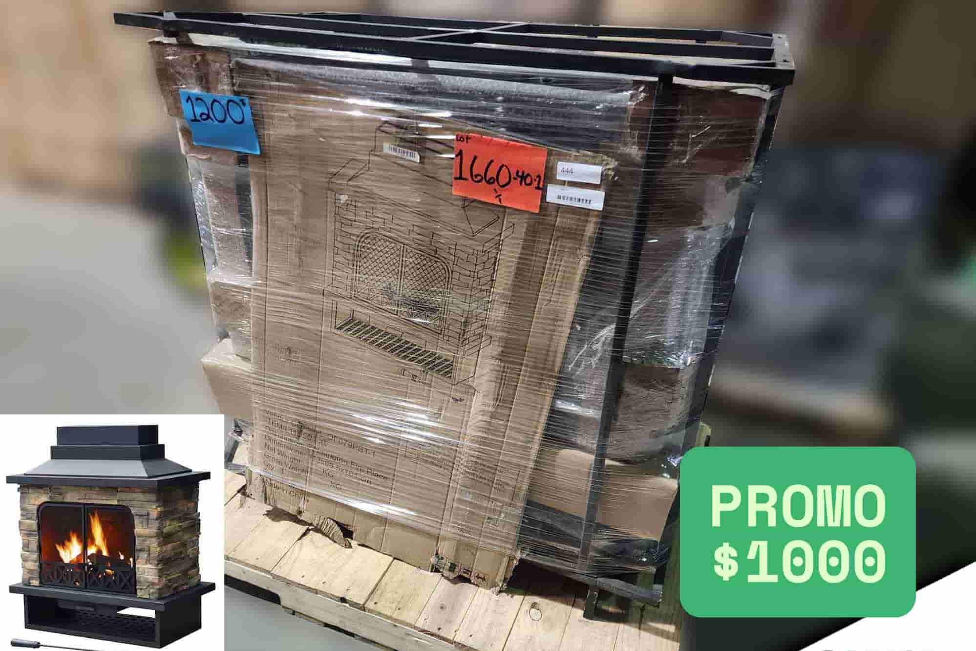 FIREPLACE - LOT-1660-40-1