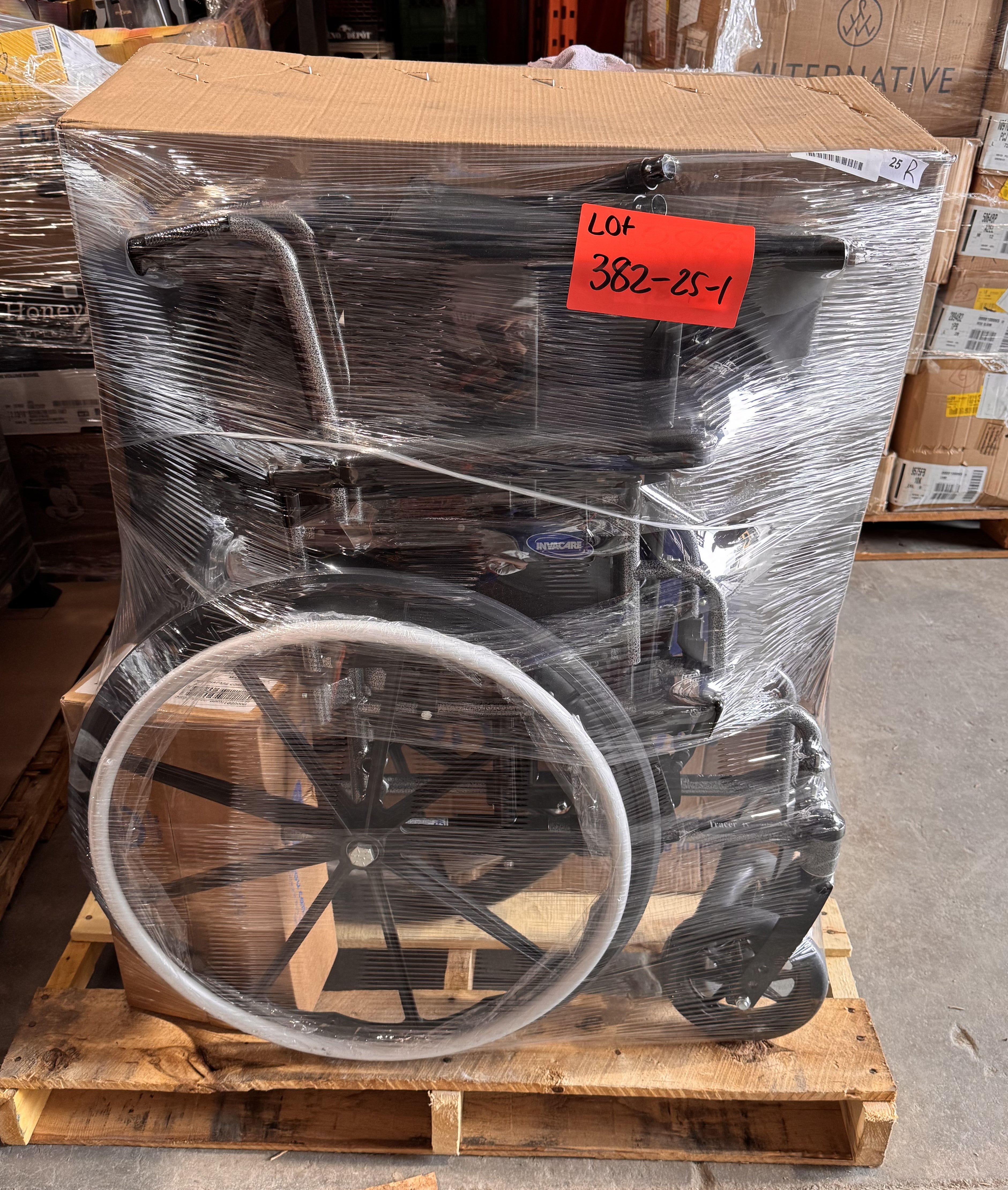 HEALTH BEAUTY WHEELCHAIRS - LOT-382-25-1