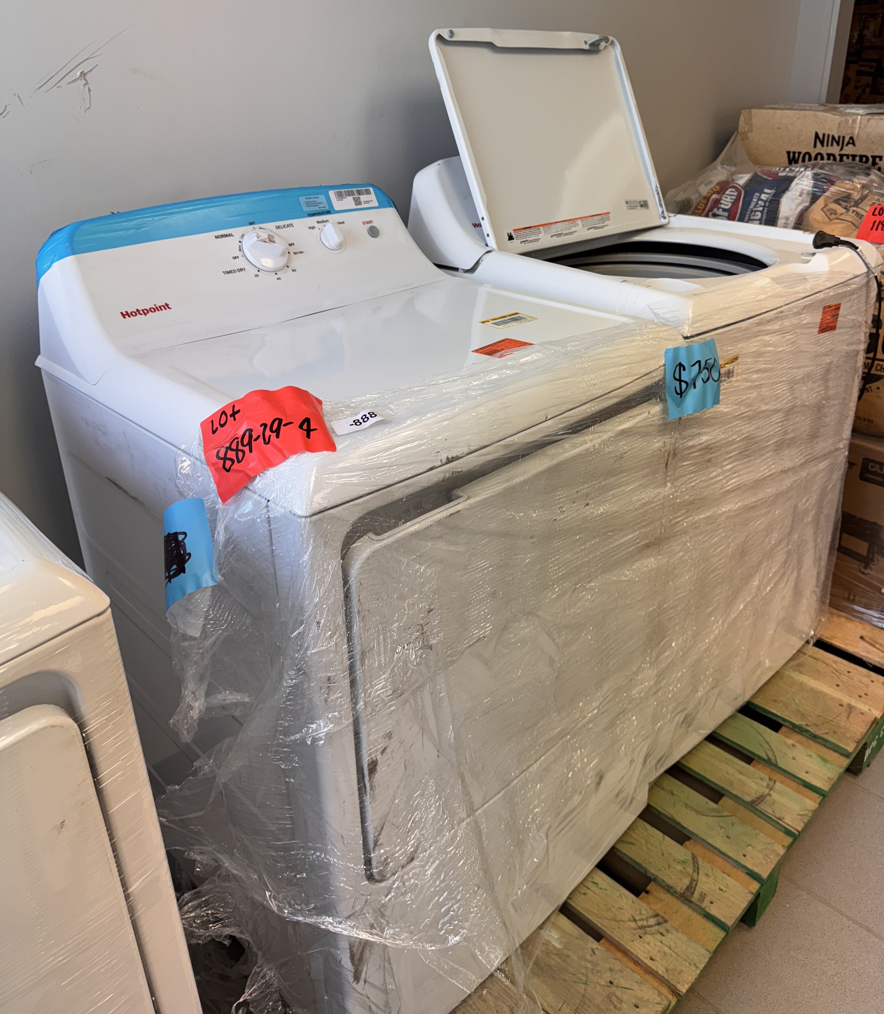 WASHERS & DRYERS - LOT-889-29-4