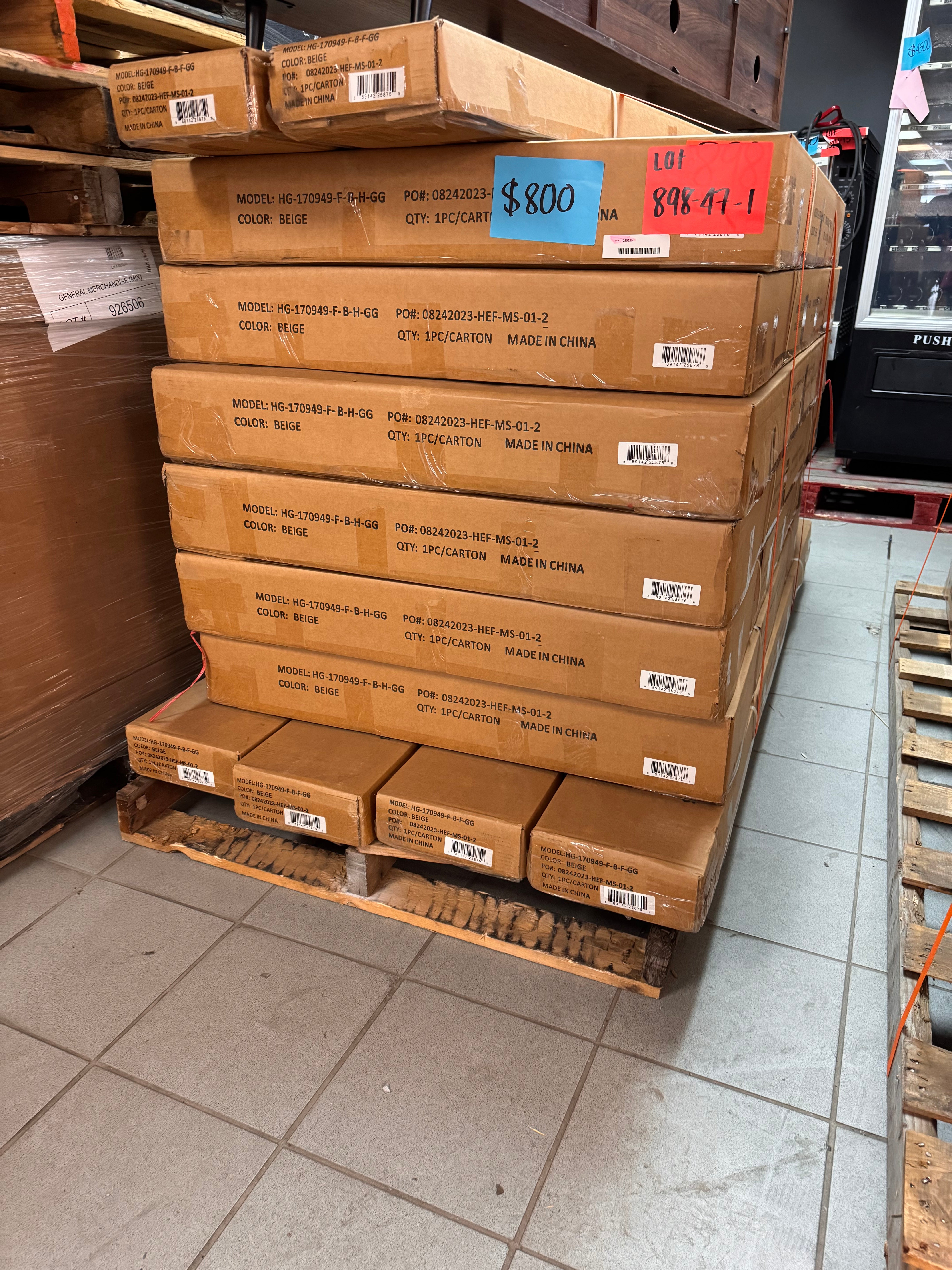 FURNITURE PLATFORM BEDS - LOT-898-47-1