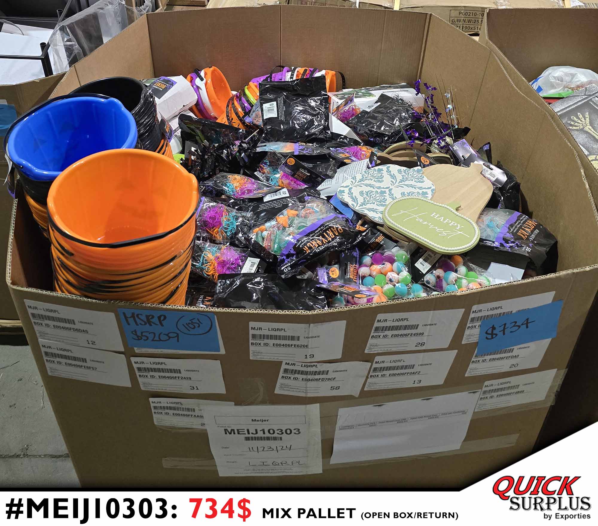 mix 1051pcs - LOT-MEIJ10303