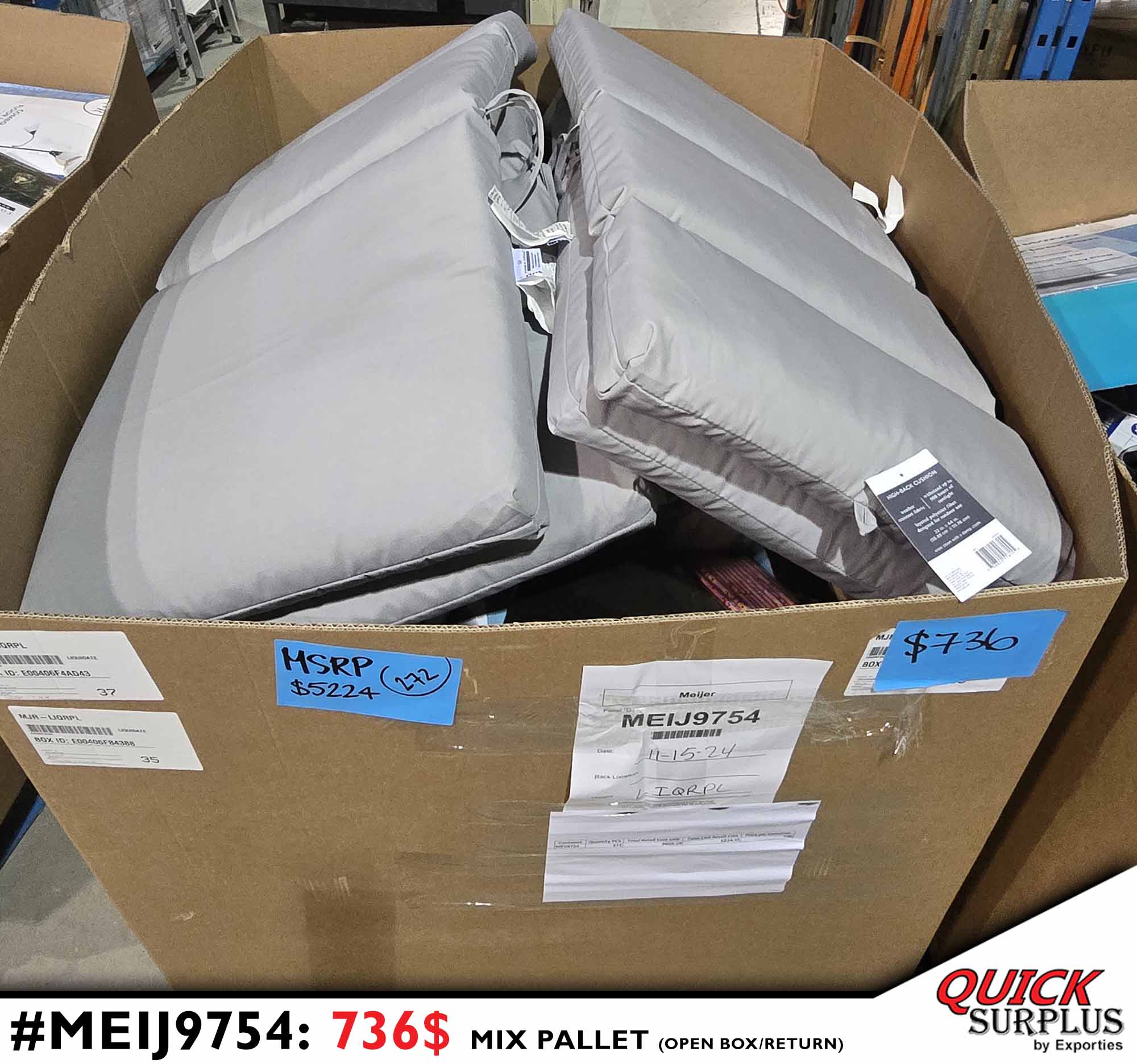 mix 272pcs - LOT-MEIJ9754