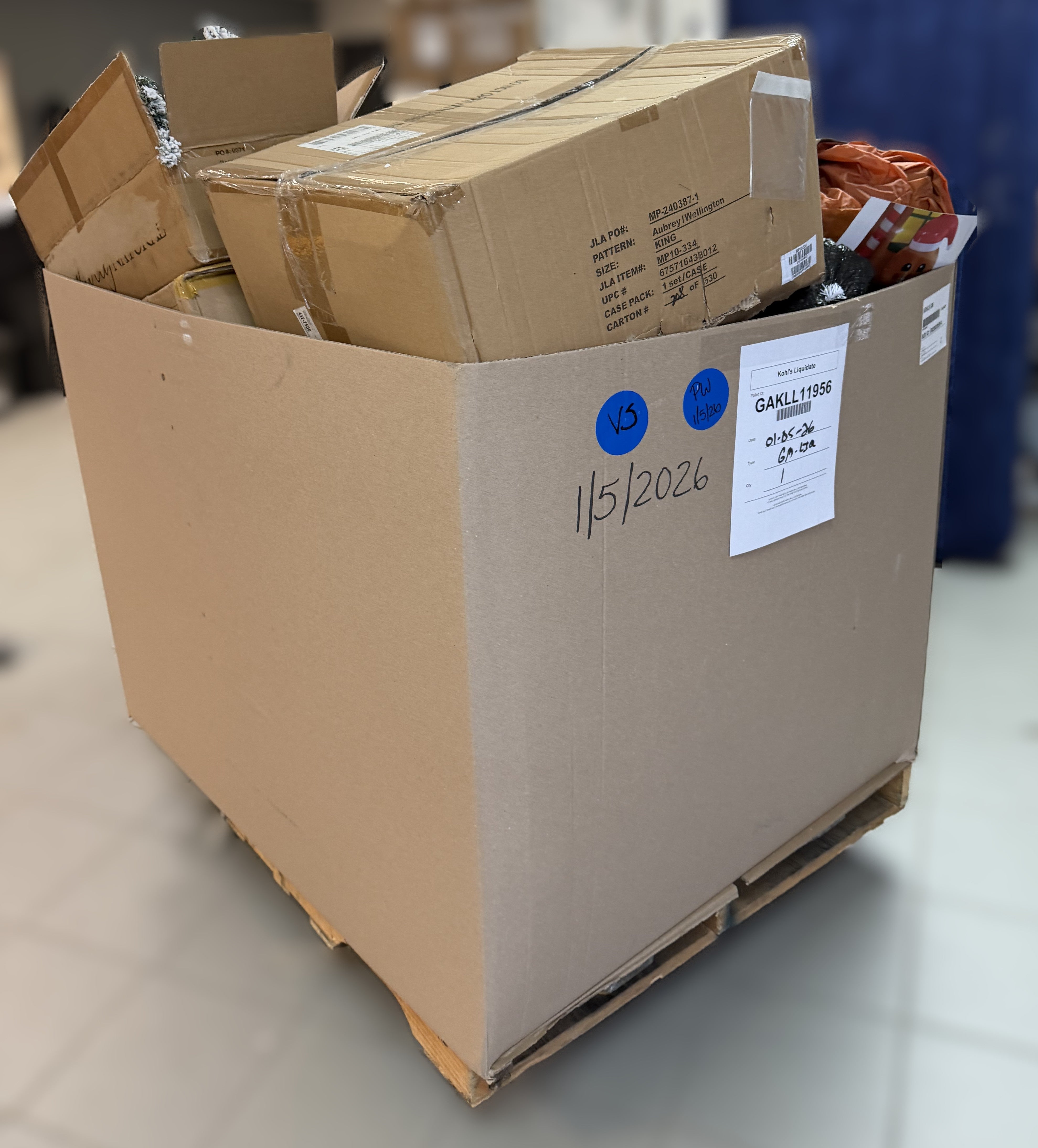 KOHLS DOMESTICS - HOUSEWARES 24PCS $3580.77 MSRP - GAKLL11956