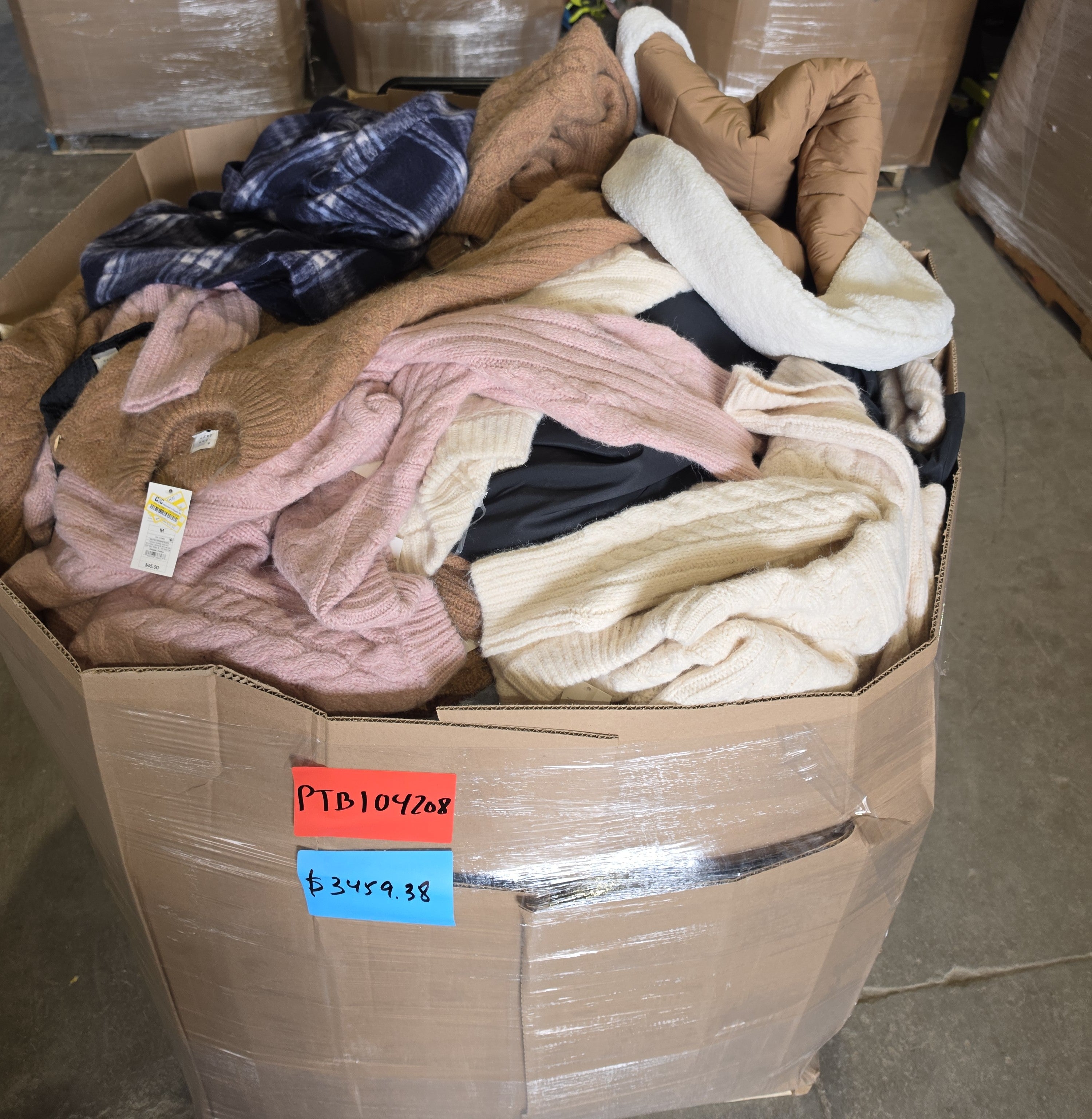 mix women apparel 419pcs msrp $17296.91 - ptbi04208