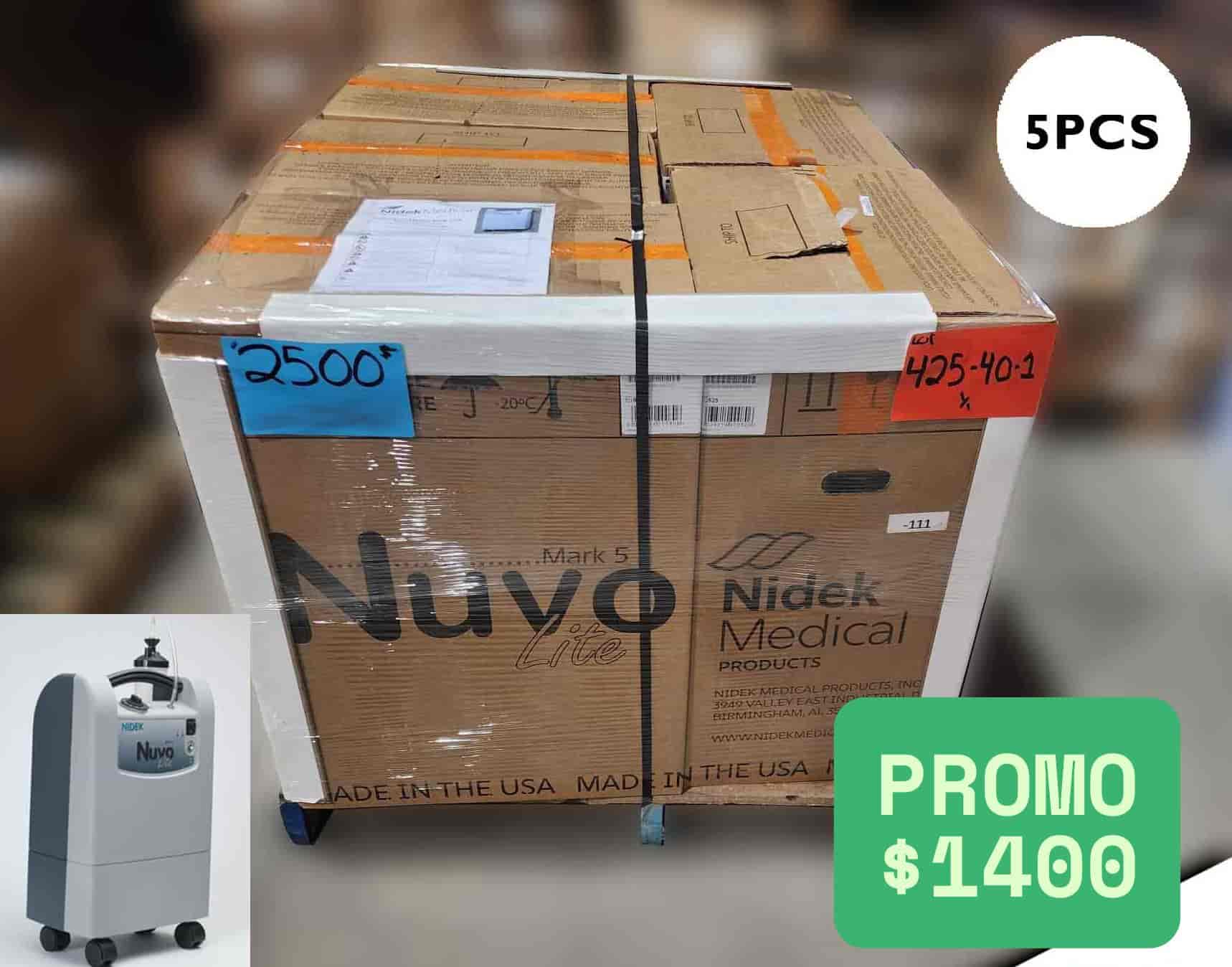 HEALTH/BEAUTY NIDEK MEDICAL OXYGEN  CONCENT - LOT-425-40-1