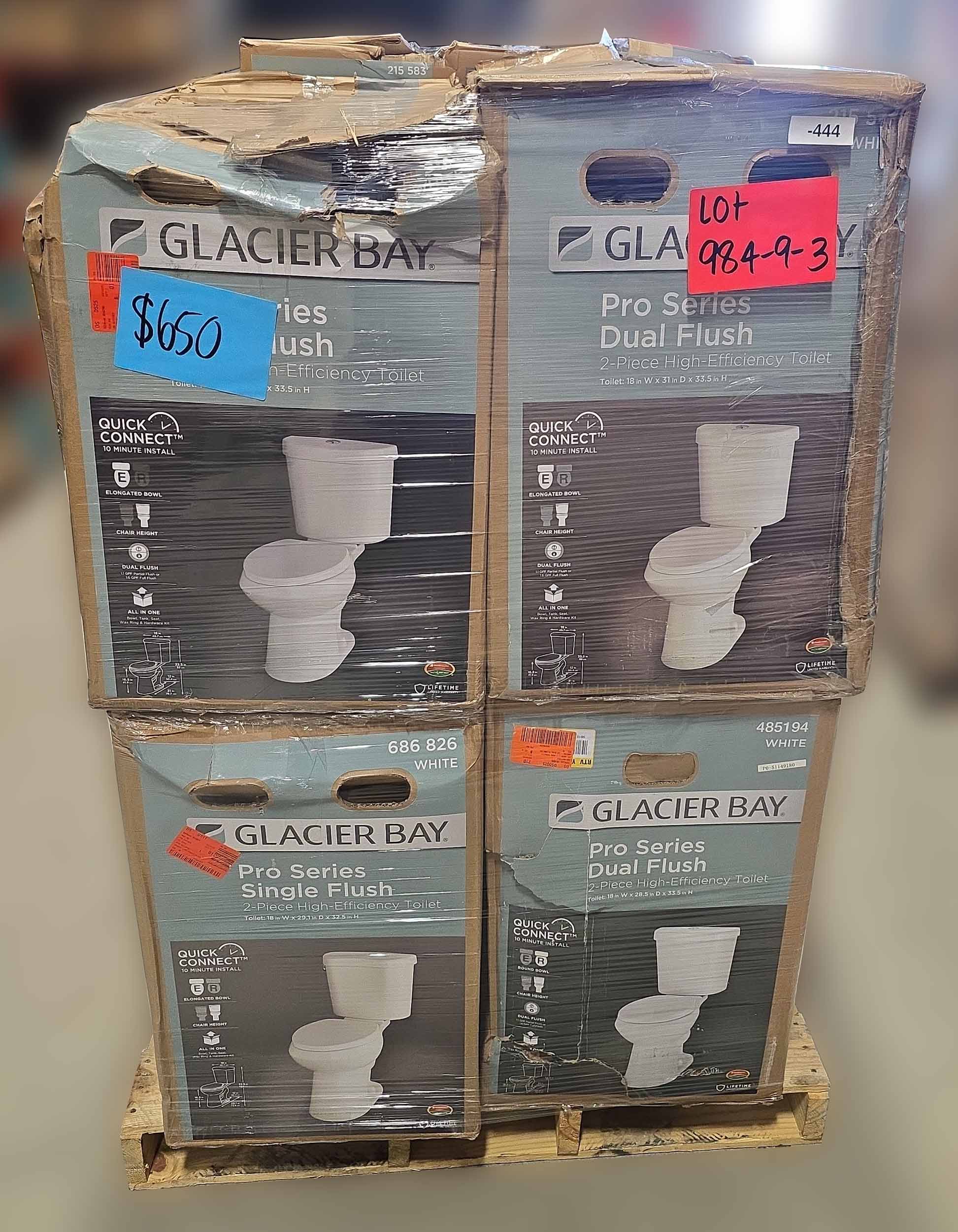 TOILETS (UNCHECKED) - LOT-984-9-3