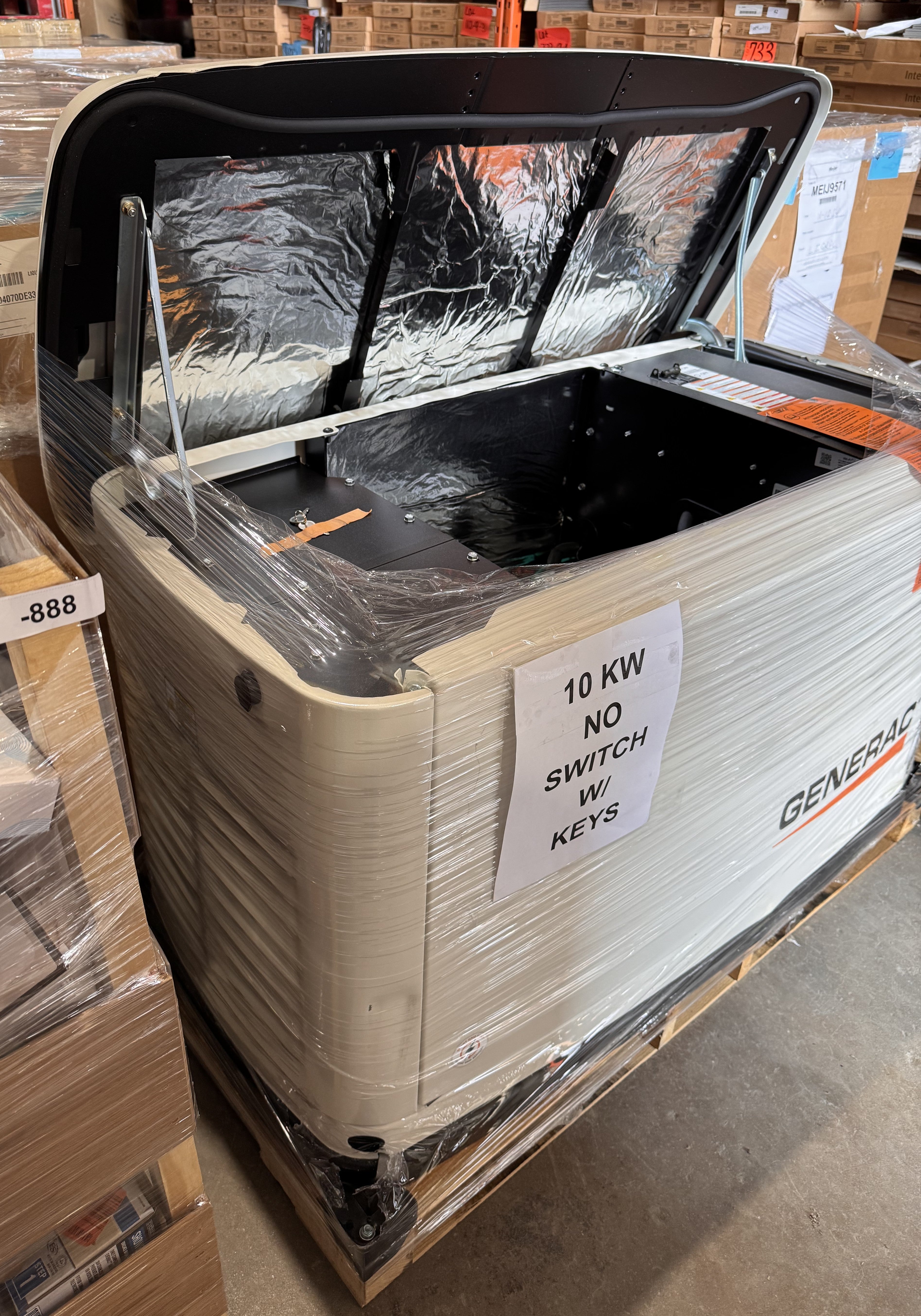 GENERAC GENERATOR (10 KW) - LOT-1037--31-1