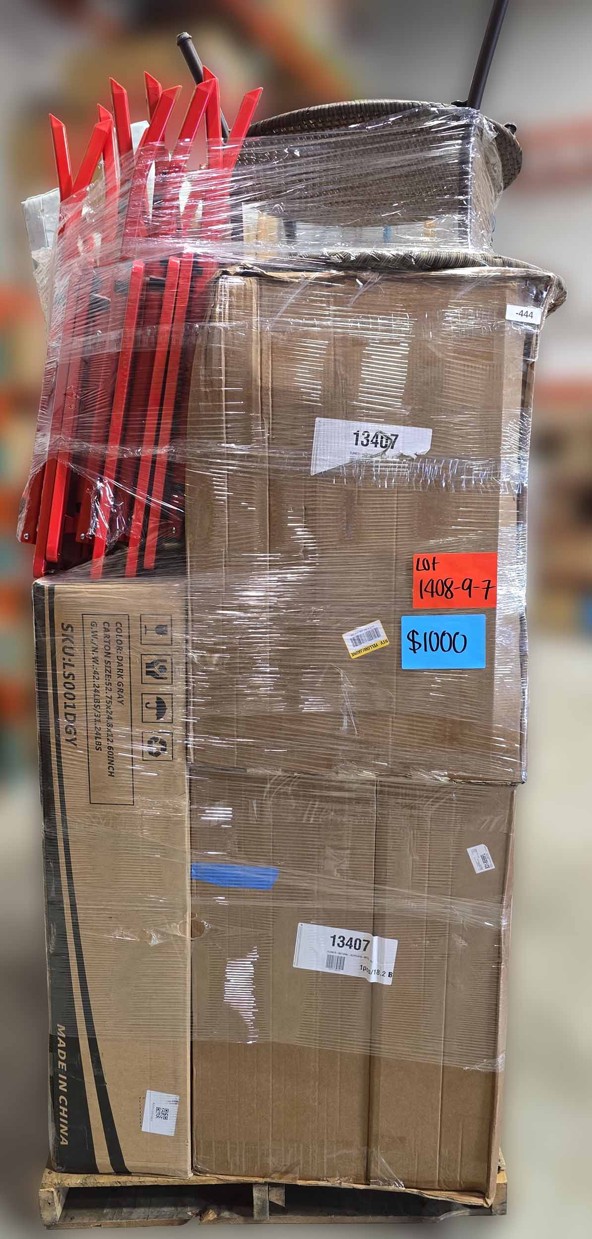 PATIO FURNITURE - LOT-1408-9-7
