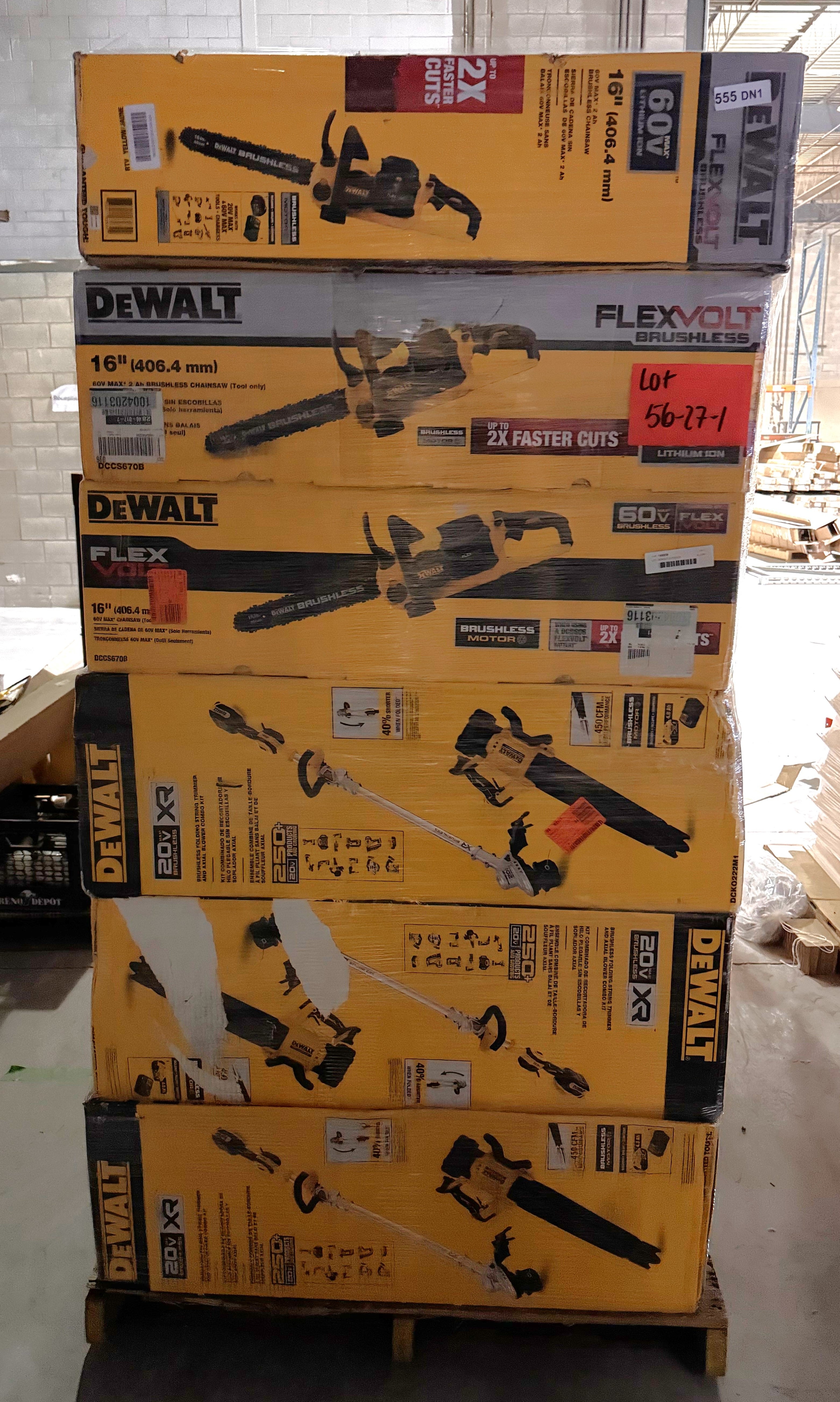 DEWALT OUTDOOR TOOLS - LOT-56-27-1