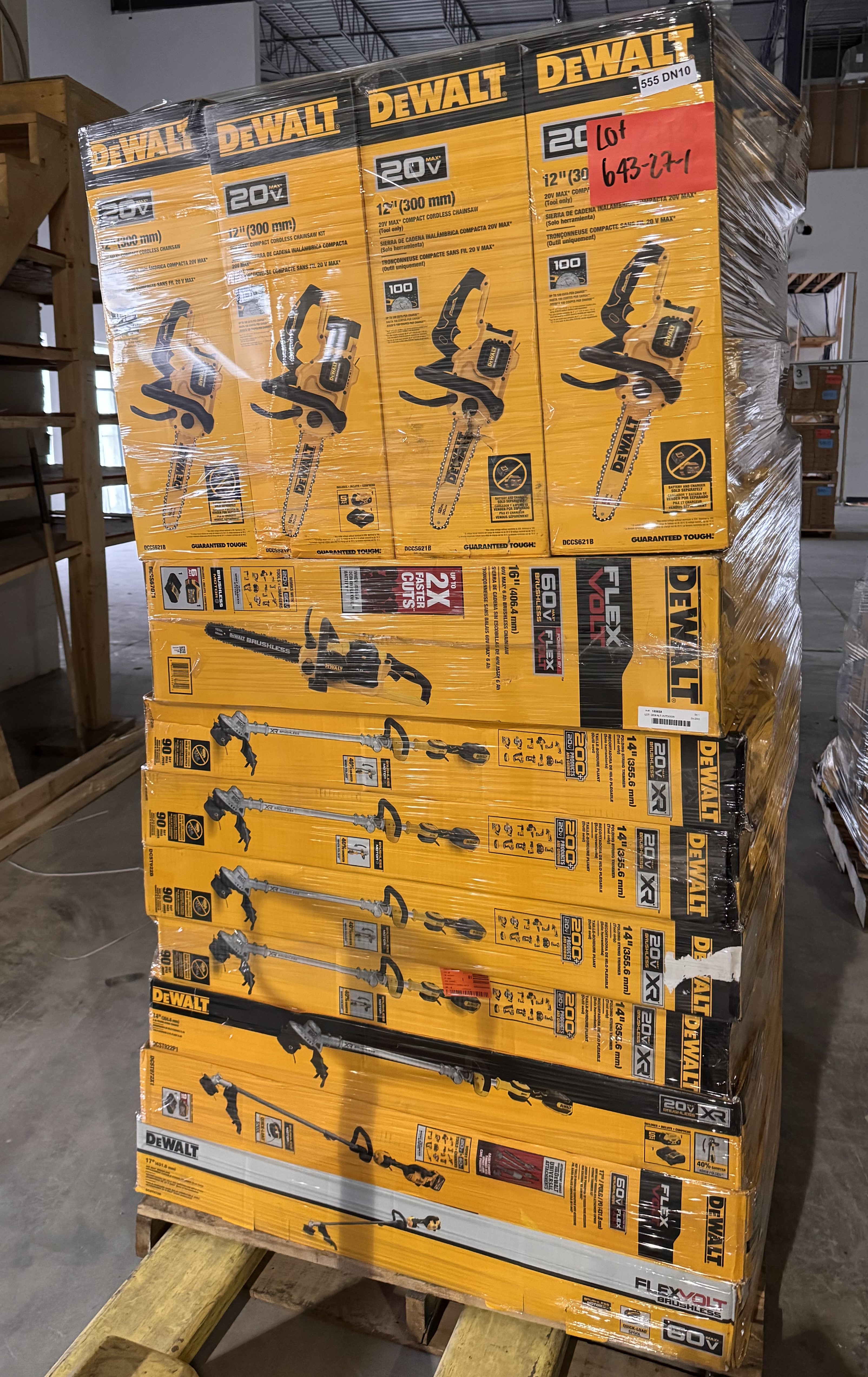 DEWALT OUTDOOR TOOLS - LOT-643-27-1