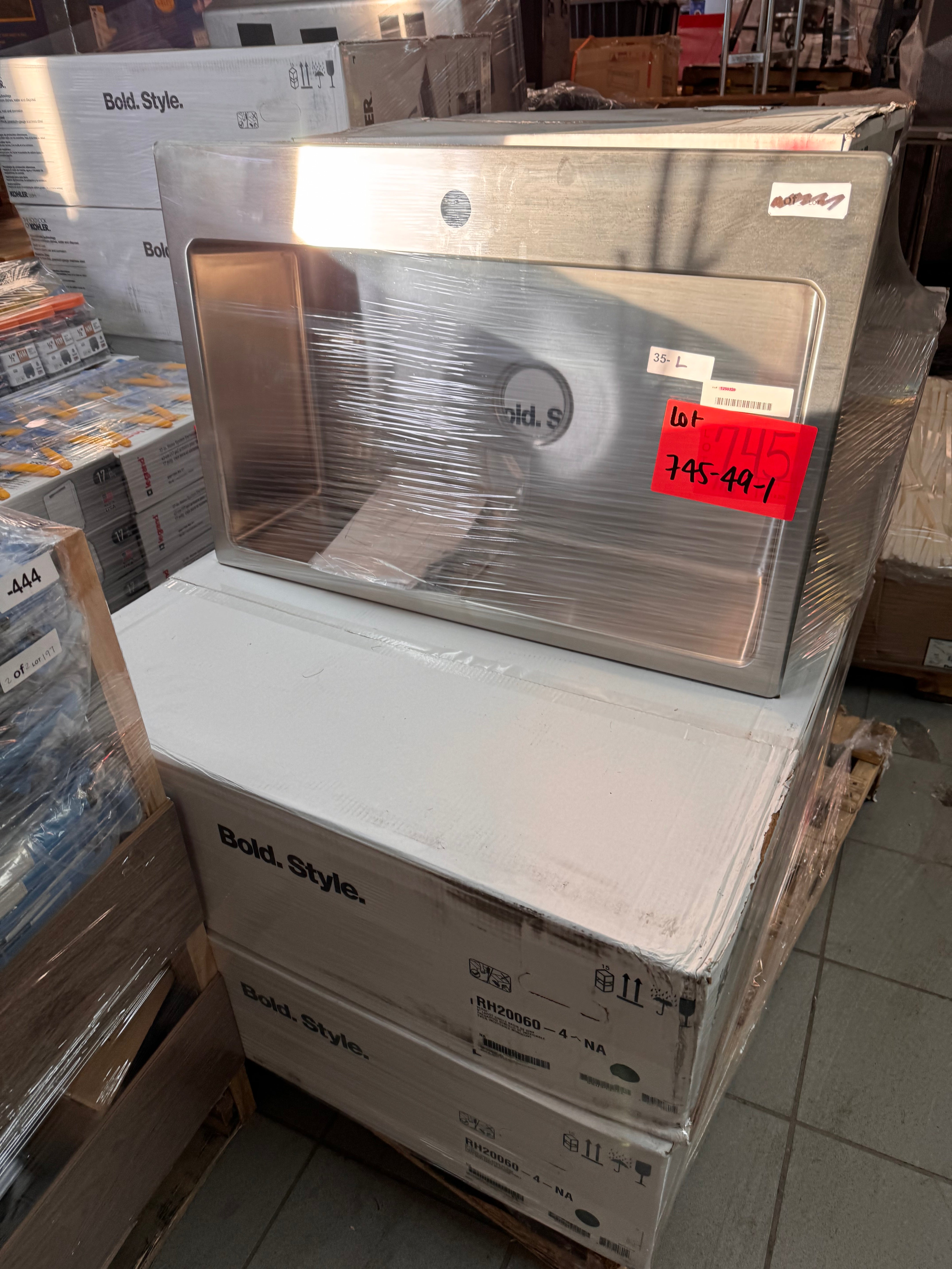 KITCHEN HOME IMPROVEMENT KOHLER SINKS - LOT-745-49-1