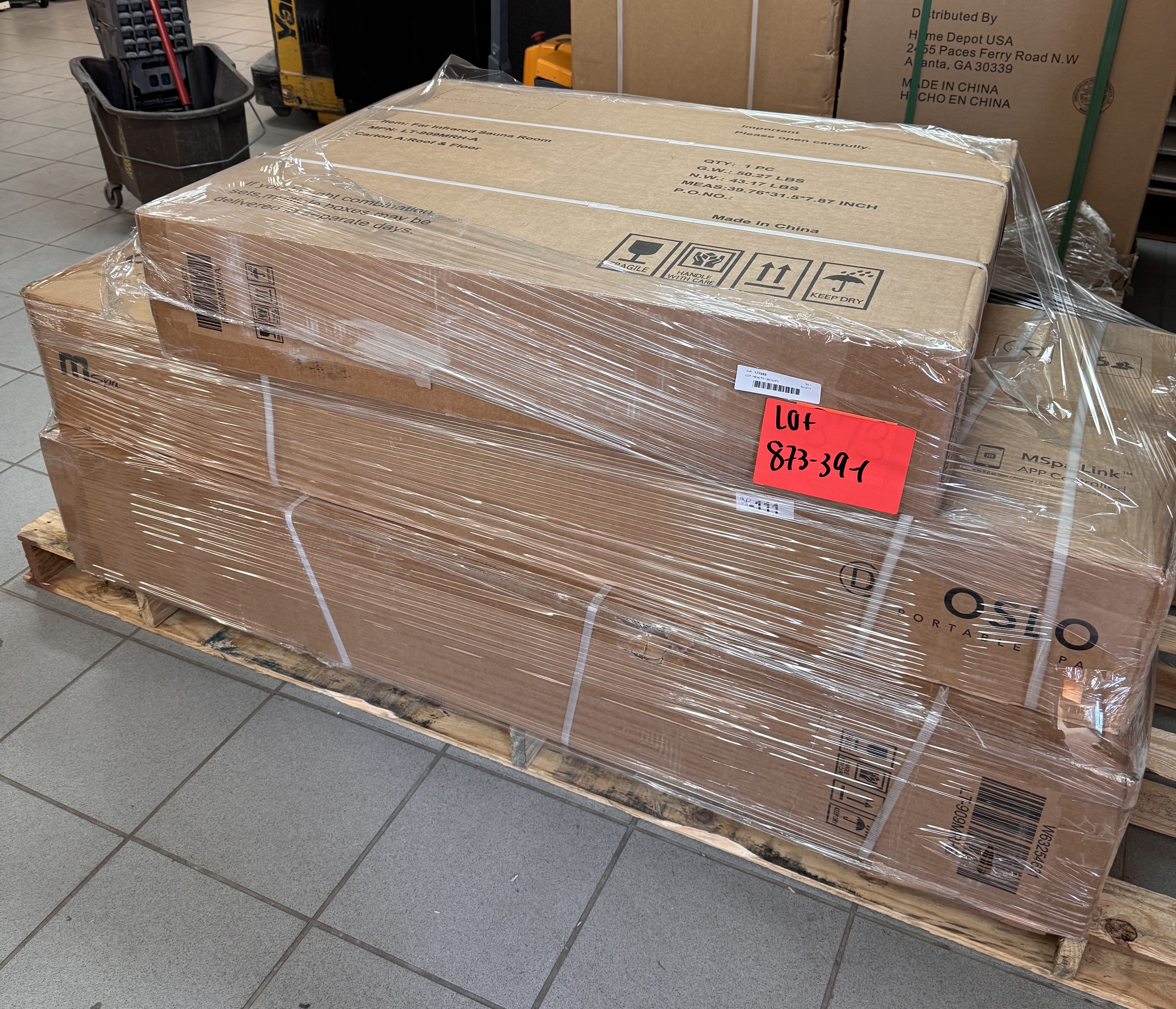 HEALTH / BEAUTY PORTABLE SPA & SAUNA - LOT-873-39-1