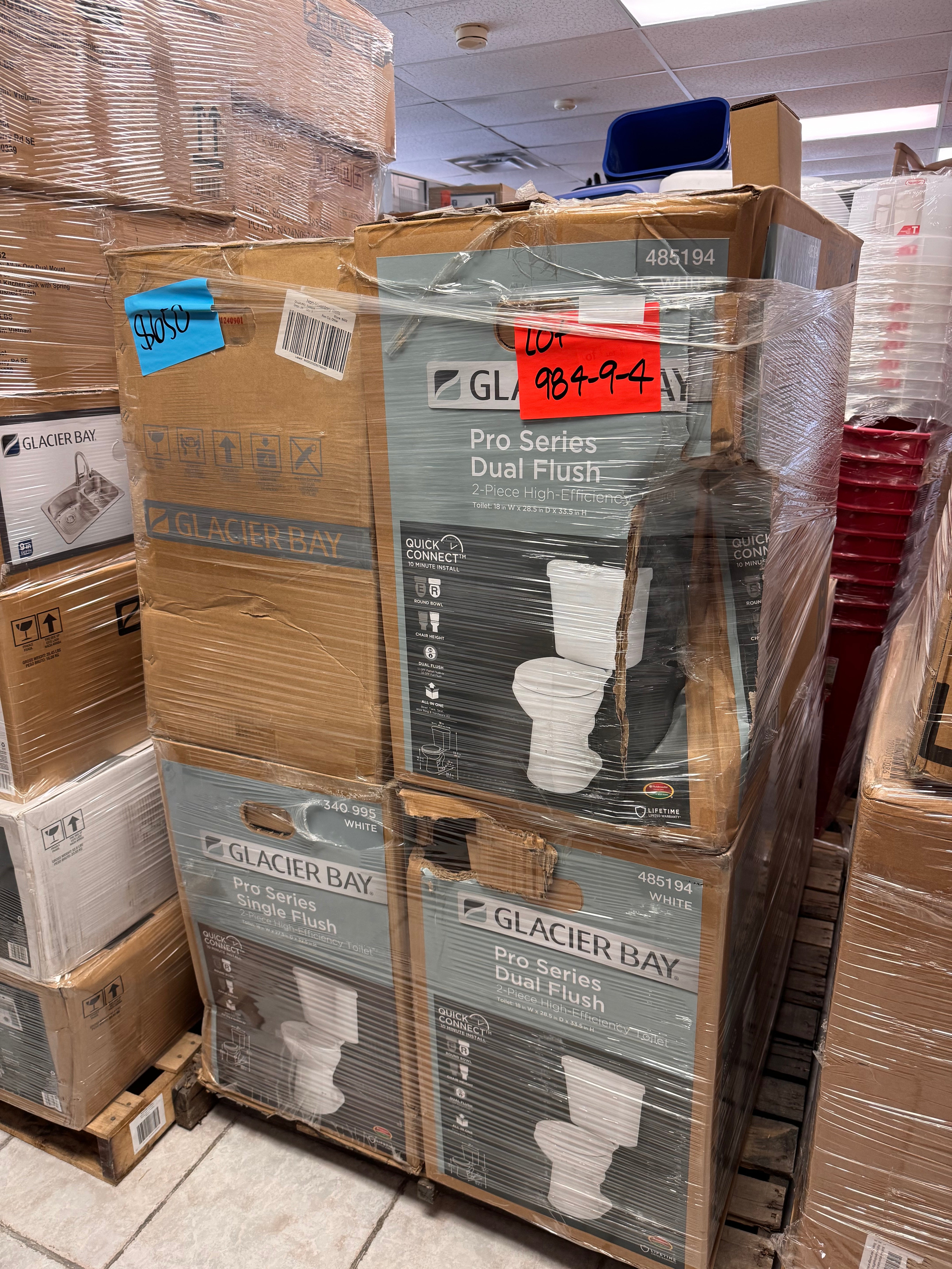 TOILETS (UNCHECKED) - LOT-984-9-4