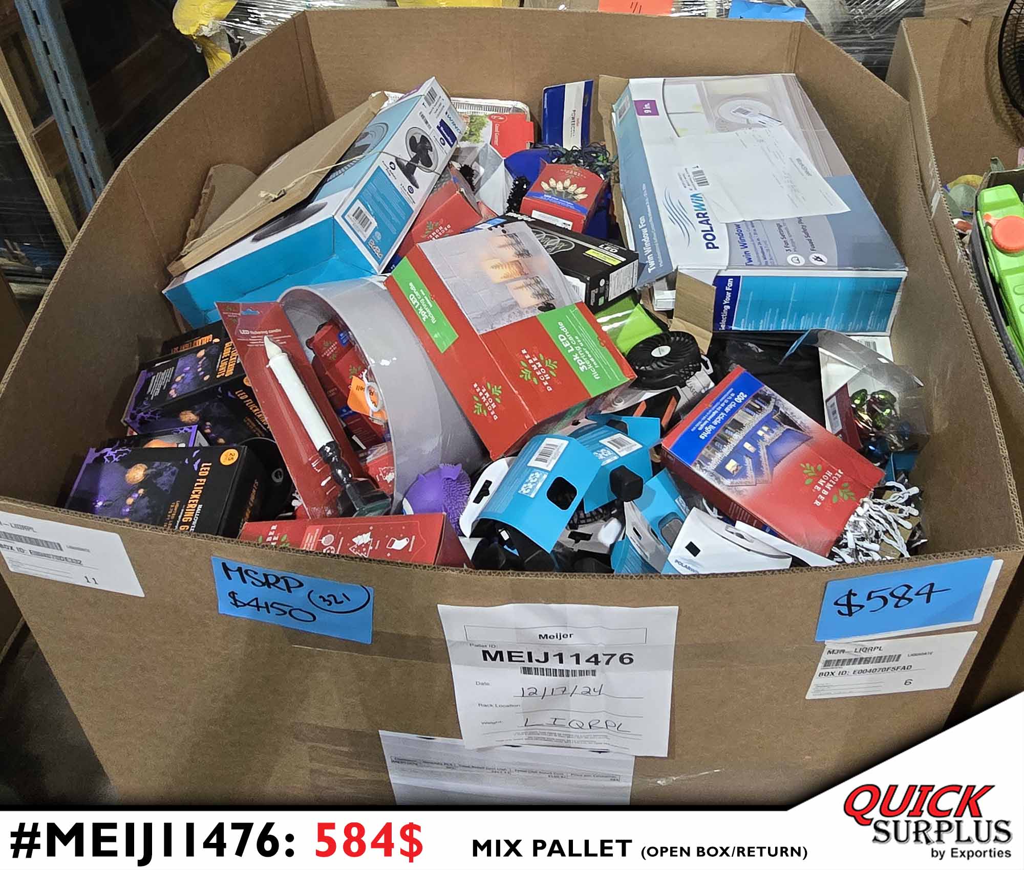 mix 321pcs - LOT-MEIJ11476