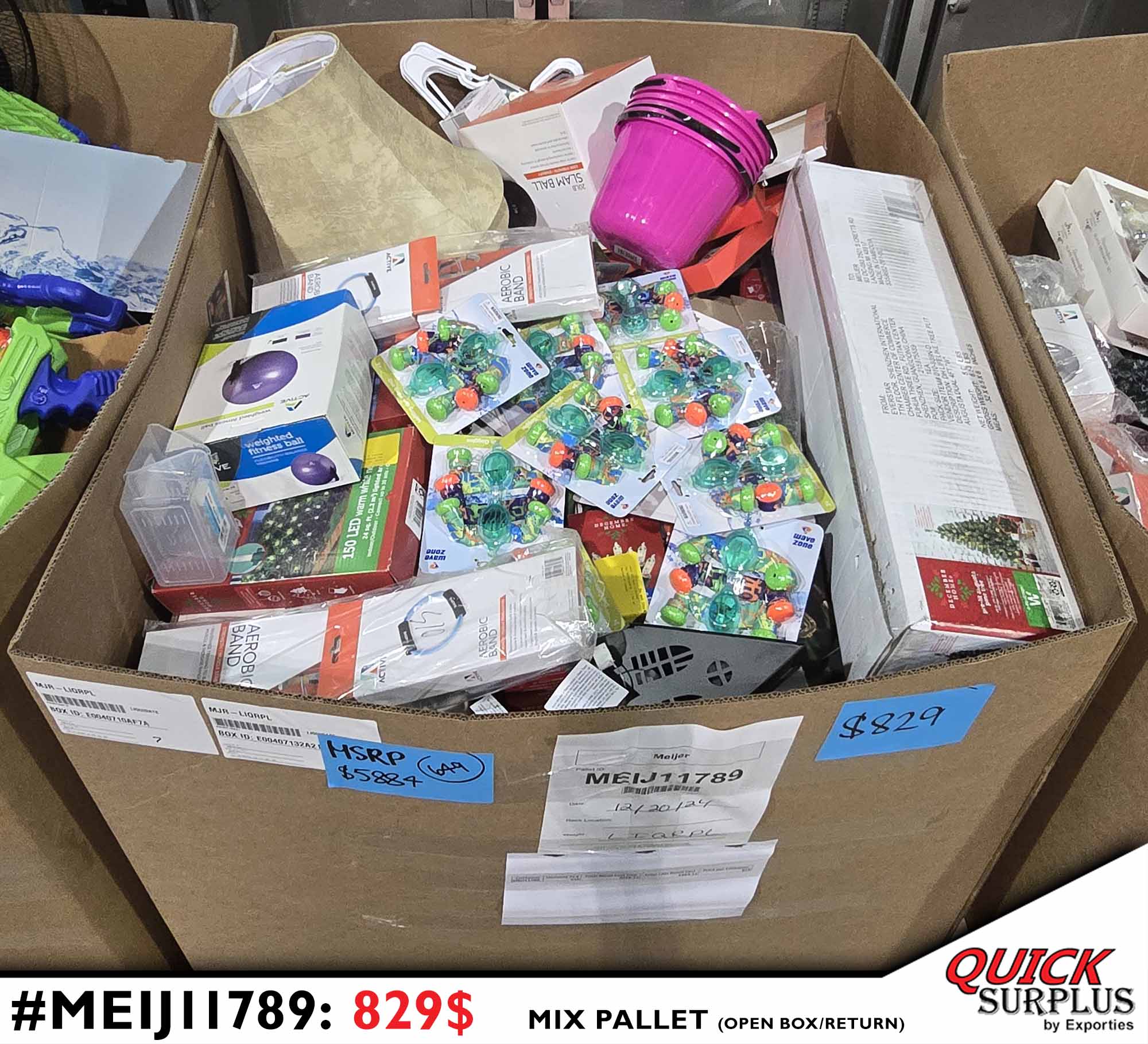 mix 649pcs - LOT-MEIJ11789